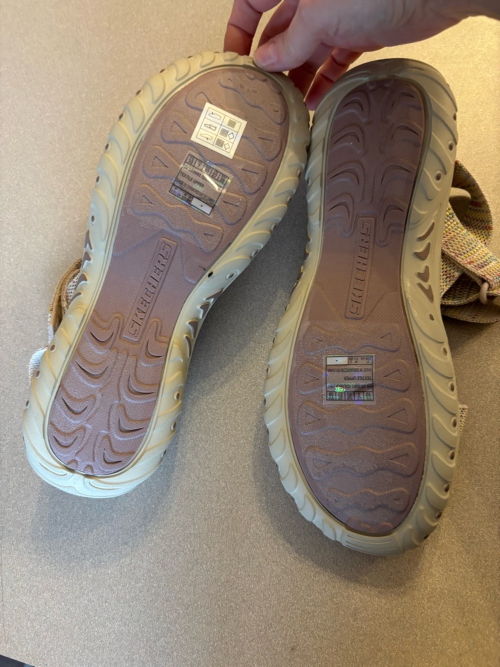 Skechers Reggae Bound Women's Light Pink Multi-Accent Sport Sandal - Picture 7 of 10